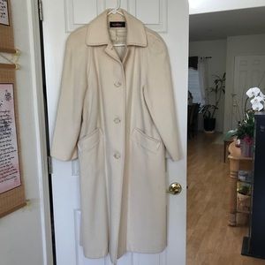 White Vintage Trench Coat
